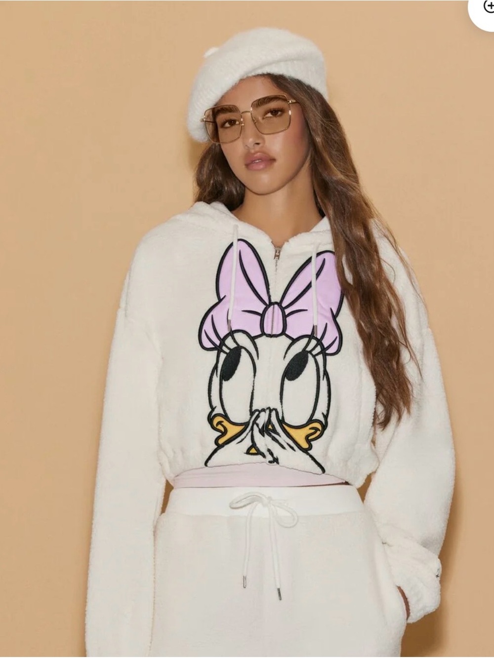 DISNEY DAISY DUCK ZIP-UP HOODIE - Picture 6 of 6